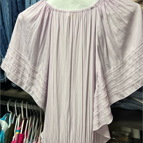 RAMY BROOK
Jane Short-Sleeve Smocked
Minidress  Lavender Size S Gorgeous on!! - Picture 13 of 15